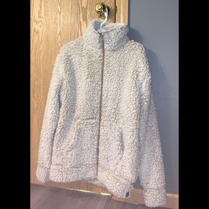 Mens Sherpa zip up